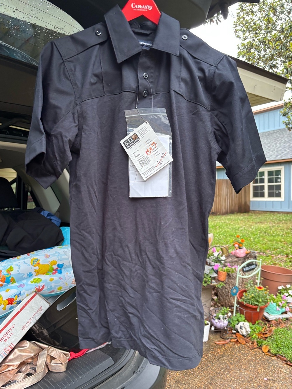 5.11 Rapid PDU Short Sleeve Shirt Mid Night Navy size Small NWT